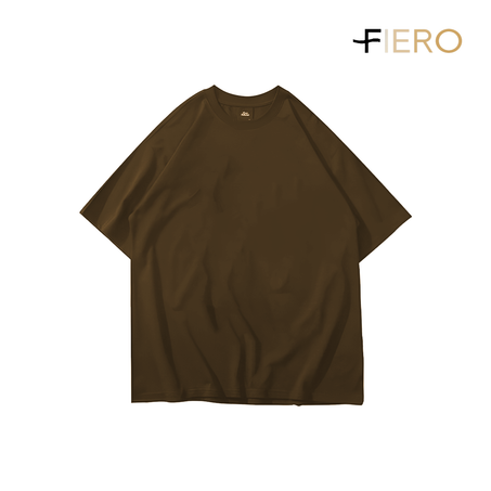 T-shirt marron
