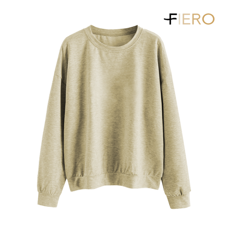 Sweatshirt beige