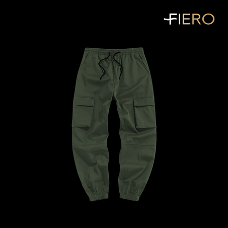 Jogger à poches vert