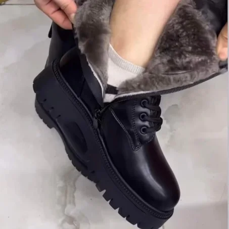 botte en cuir