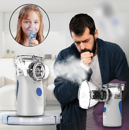 جهاز بخار محمول متنقل منزلي للاطفال والكبار و لمرضى الحساسية و الربو