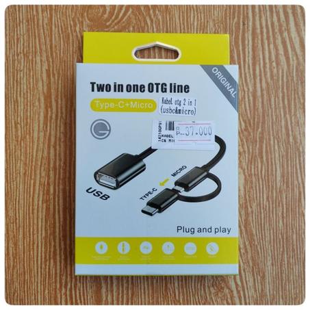 Adaptateur OTG deux en un Android Micro Bus vers Type-C