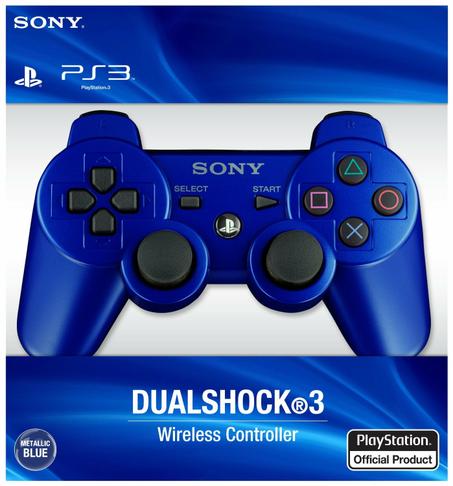 Manette PS3 DUALSHOCK3 - Bleu