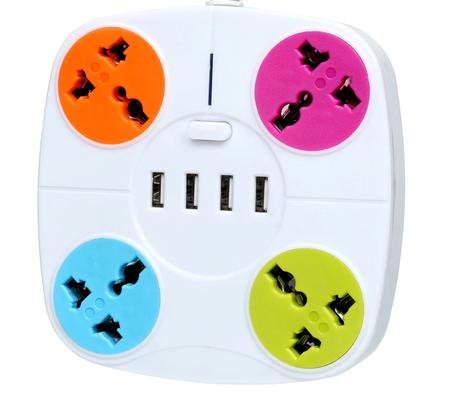 Rallonge 4 port USB et 4 prise de tête