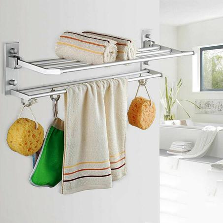 Porte-serviettes mobile pliable