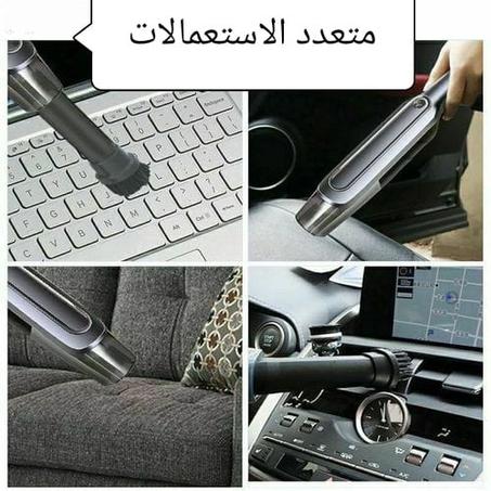 المكنسة الكهربائية الأنيقة المحمولة للسيارة بقوة شفط عالية 6000PA والأكثر مبيعا في العالم