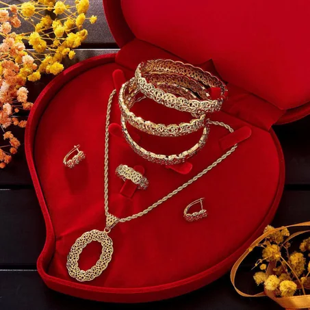 Ensemble collier acier inoxydable