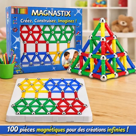 🧲 Jeu de Construction Magnétique ..