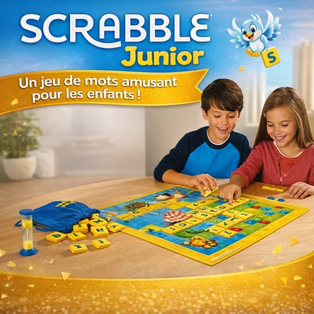 🔤 Scrabble Junior – Jeu de Lettres Éducatif