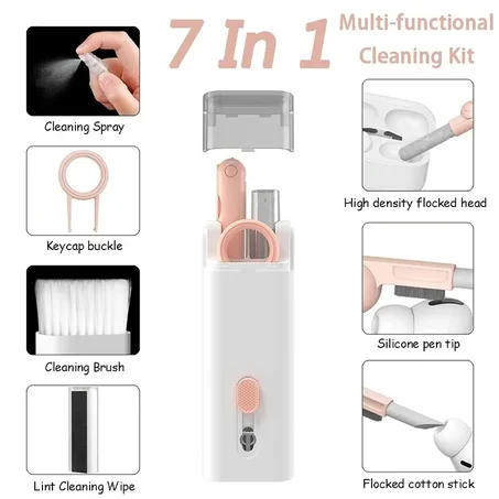🧼 Kit de Nettoyage 7en1 – Pour Appareils ...