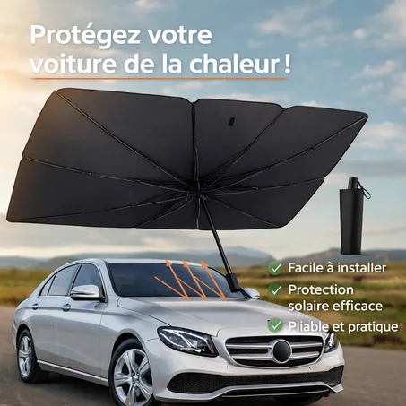 🛡️ Parasoleil Pare-Brise – Protection Solaire Pliable