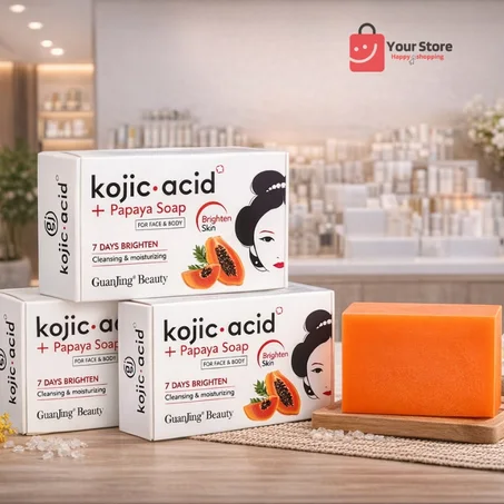 Savon Hydratant et Éclaircissant à l’Acide Kojique