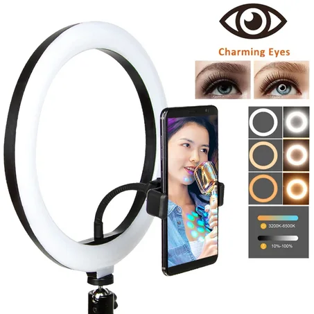 Ring Light LED 26 cm (10″) – Éclairage Circulaire