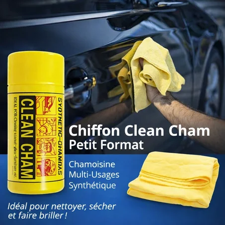🧽 Chiffon Clean Cham – Chamoisine Multi-Usages