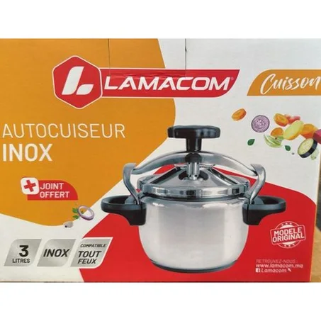 🍲 Lamacom Autocuiseur / Cocotte Inox 3L