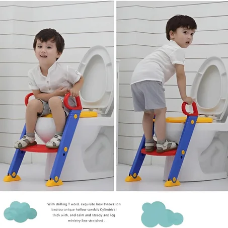 Réducteur de Toilette Marchepied pour Enfant