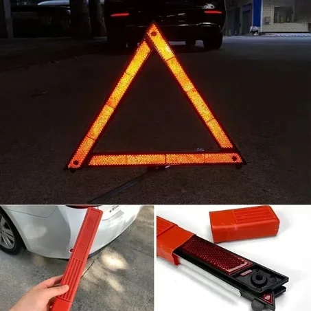 🔺 Triangle de signalisation Pliable