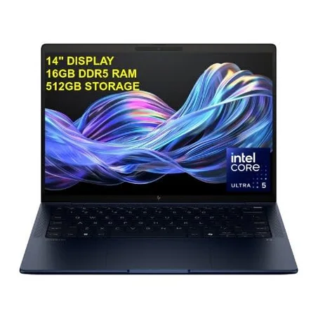 Hp elitebook x flip g1i (next-gen ai premium pc) – intel® core™ ultra 5 226v (2.1ghz up to 4.5ghz) 16gb lpddr5x-8533 mt/s (onboard) 512gb ssd, 14" wuxga (1920×1200) ips touchscreen, backlit k