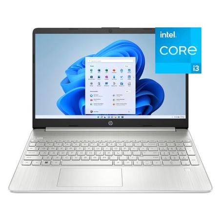 Hp 15, 12th Gen Intel corei3, 512GB SSD, 8GB RAM, Windows 11, backlit keyboard,silver Colour,  15.6 inch screen display.