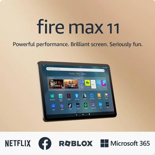 Amazon Fire Max 11 Tablet, 11-Inch 2K Display, 64GB Memory