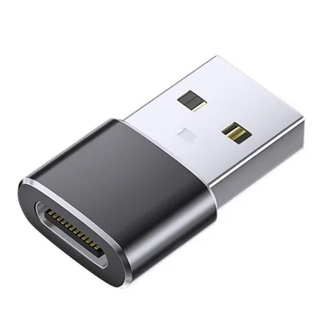 OTG Adapter USB to Type-C Female Converter Data Cable Charging for Mobile Phones
