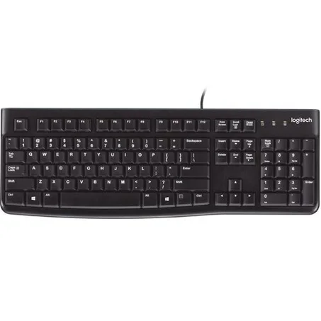 Logitech Keyboard Wired USB Keyboard K120