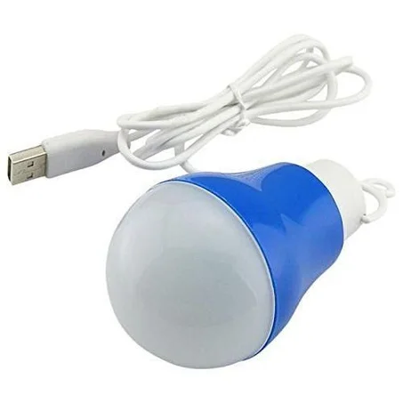 Led USB Energy Saving Bulb Solid LED Lamp-3W-Blue