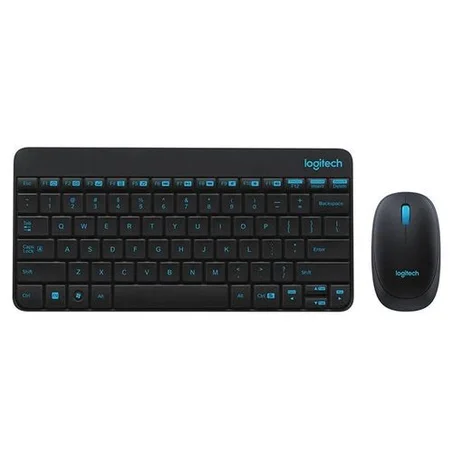 Logitech Keyboard MK245 Nano Wireless Keyboard and Mouse Combo