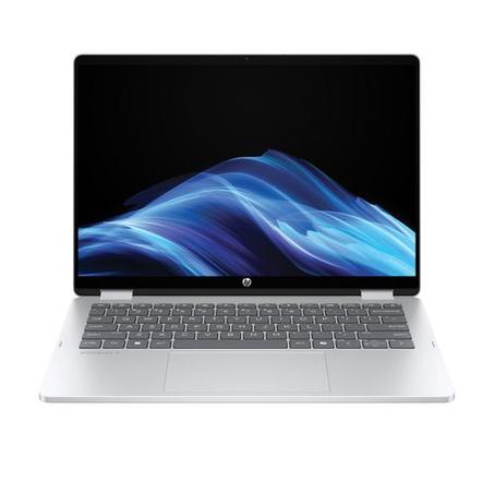 ‎Hp OmniBook 5 Flip 14-Fp0013dx, Intel core5, 512GB SSD, 8GB RAM, Windows 11, backlit keyboard, Touchscreen 14 inch screen display, silver Colour