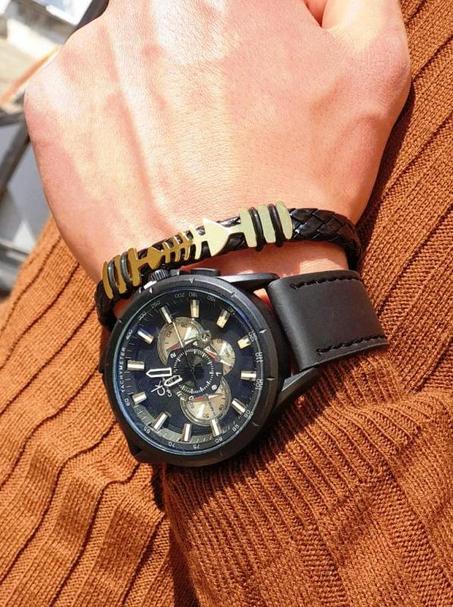 Montre + Bracelet (homme)
