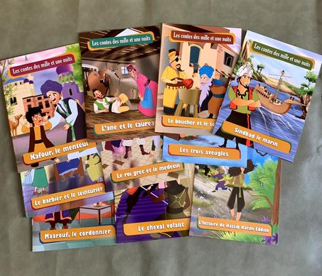 30 قصة باللغة الفرنسية