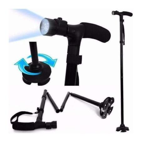 عكاز طبي  بقاعدة ثلاثية