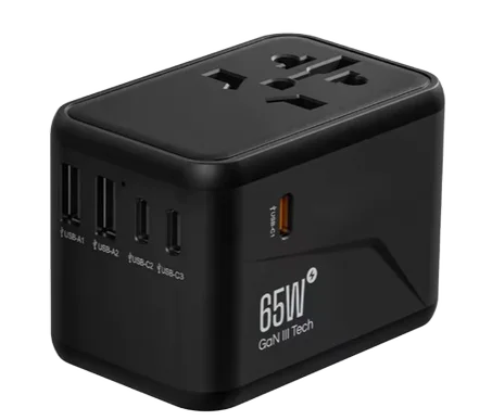 Worldplug GaN 65W International Wall Charger