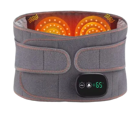 Adjustable Hot Compress Lumbar Massage