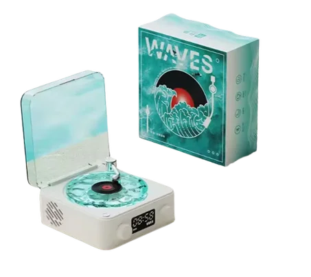 Waves Vinyl Player BT Speaker