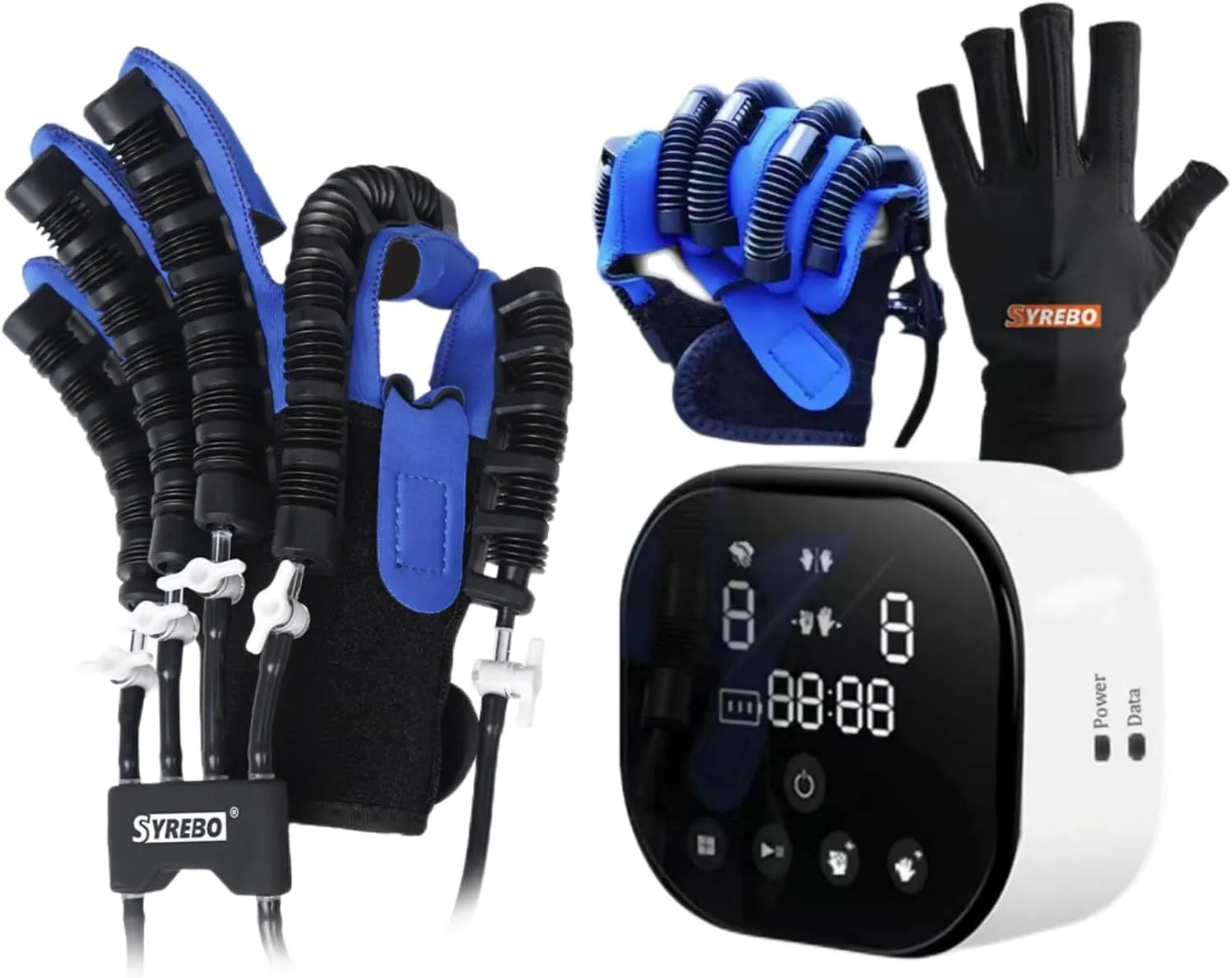 قفاز إعادة تأهيل اليد الروبوتي