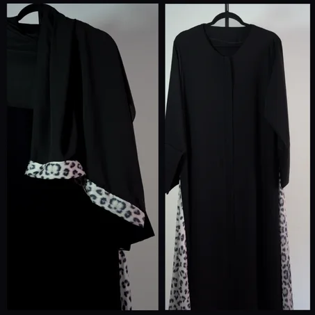 عباية ليوبارد & أسود: الثنائي الأكثر فخامة لهاد الموسم.