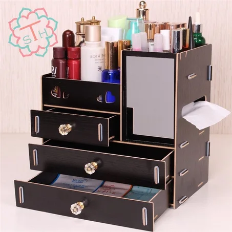Rangement Maquillage Avec Miroir