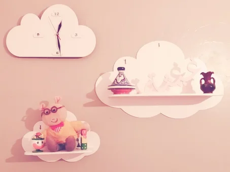 Pack Étagère + Horloge