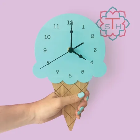 Ice Cream Clock