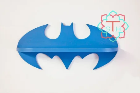 Batman Étagère Bleu