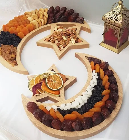 Assiettes de présentation artisanales