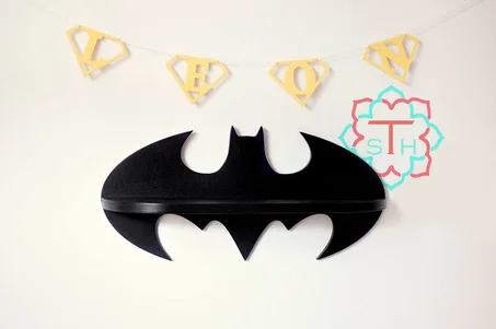 Batman Étagère Noir