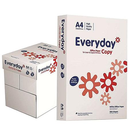 5 RAMES DE PAPIER - Everyday A4 80 GR - 500 FEUILLES