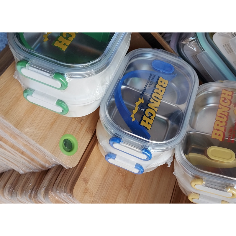 double lunch box