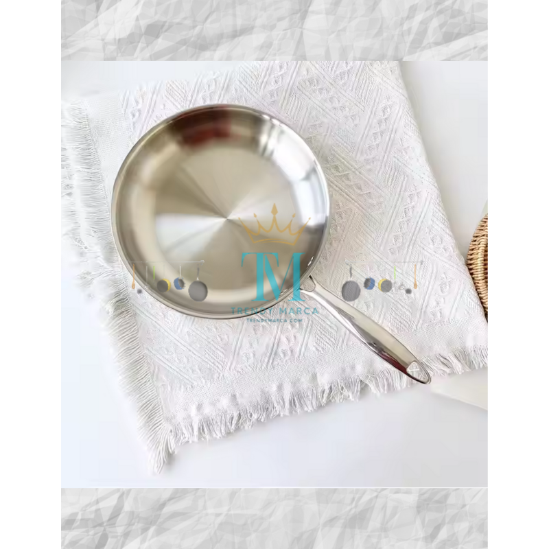 مقلاة إينوكس احترافية  Poêles à induction professionnelles en acier inoxydable