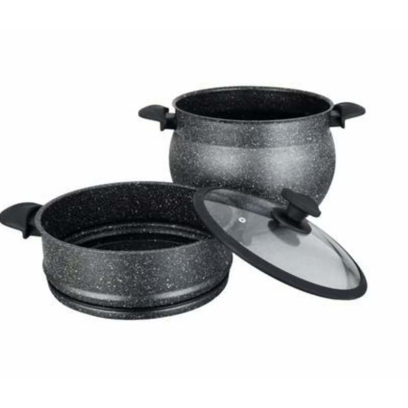 Kenz Couscoussier 4 L + Panier Cuisson A Vapeur