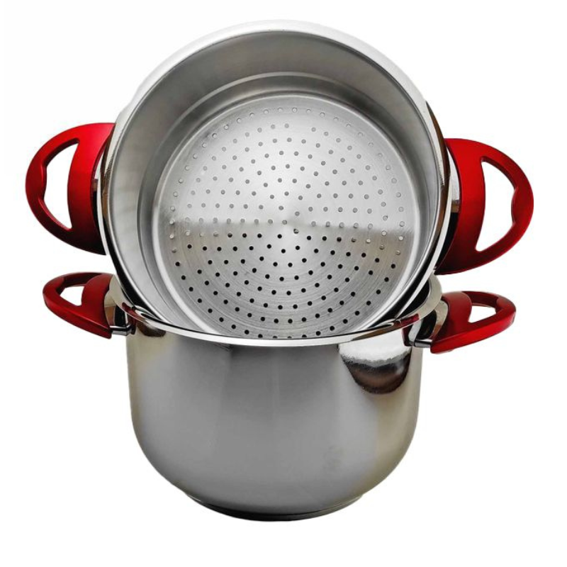 Couscoussier Elite avec couvercle en Inox 8 Litres