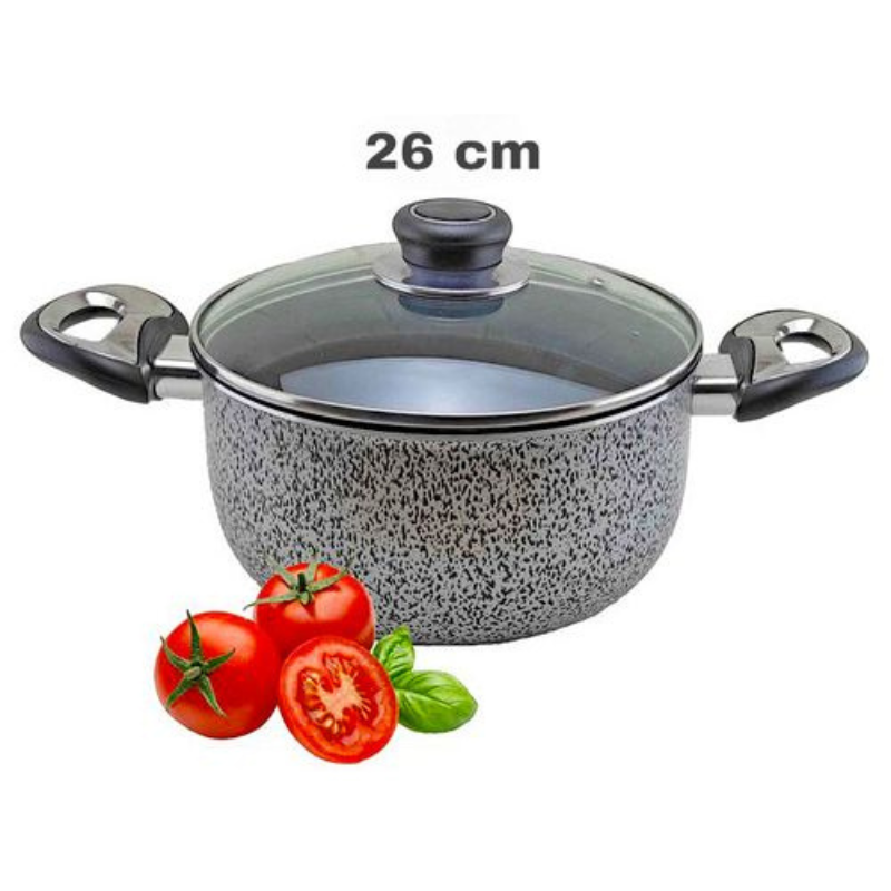 Marmite en granite 26cm (Titanic