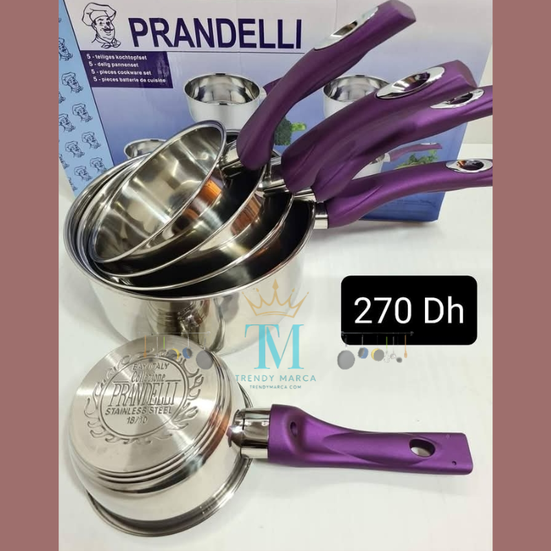 طقم كسرولات Prandelli Casseroles Set